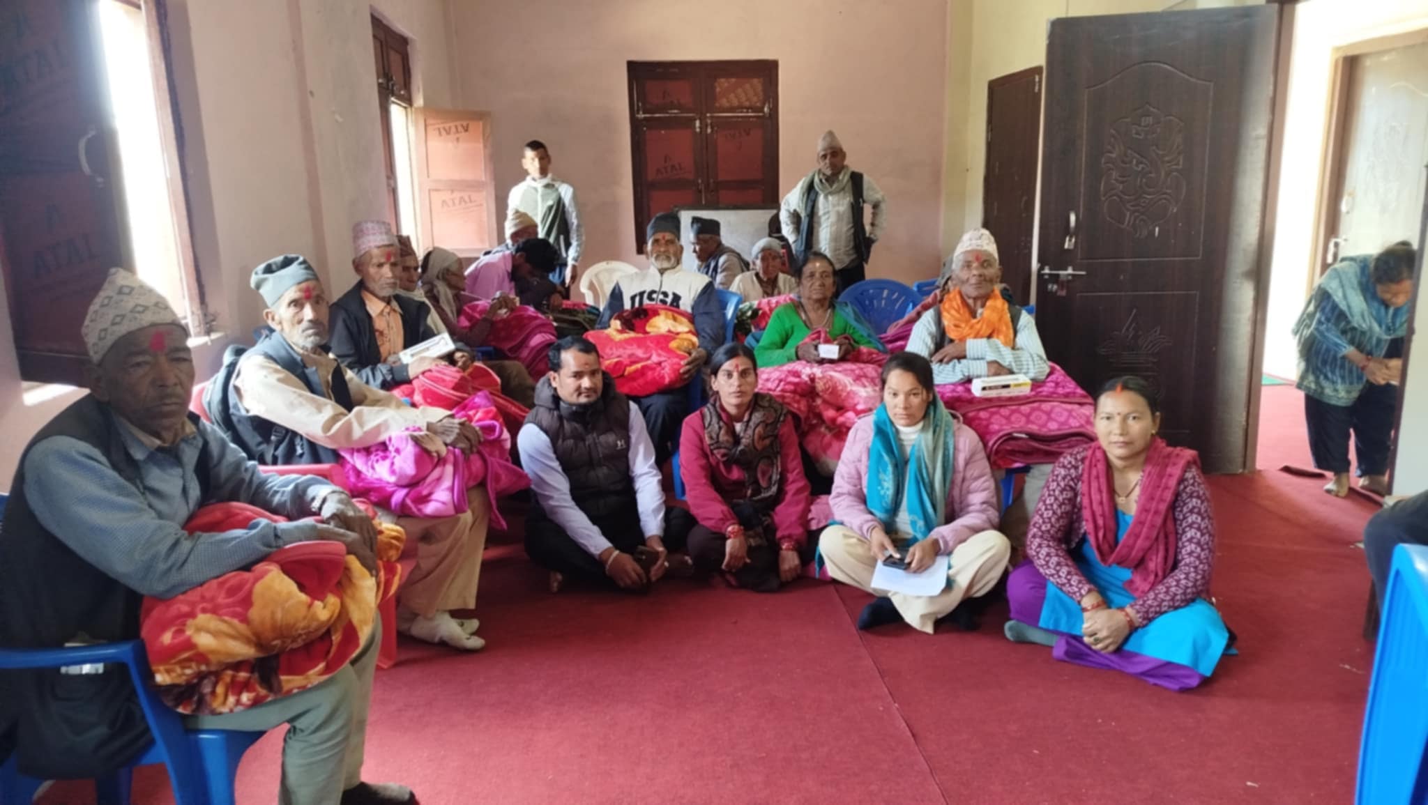 बडीकेदार गाउँपालिका द्वारा ७३ जना ज्येष्ठ नागरिकलाई सम्मान